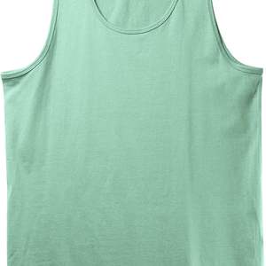 Débardeurs pour hommes 100% coton, respirants, design décontracté et ajusté, confortables, sans manches, pour la gym, la course à pied, grandes tailles - Product Image 5