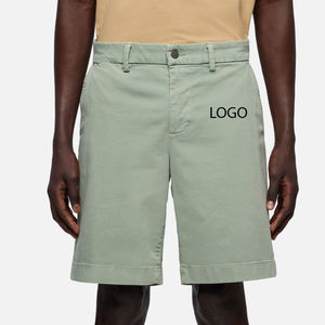Smart Casual Look Suitable For Outings & Semi-Formal Wear Classic <b>Men</b>’s Chino <b>Shorts</b> With <b>Tailored</b> Finish With Customizable Logo - Product Image 1