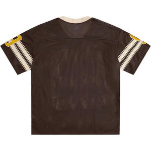 เสื้อเจอร์ซีย์ตาข่ายคอวีตามหลักสรีรศาสตร์ - ชุดยูนิฟอร์มทีมกีฬามืออาชีพ - เสื้อออกกำลังกายแห้งเร็วระบายอากาศได้ดีสำหรับผู้ชายในลีก - Product Image 2