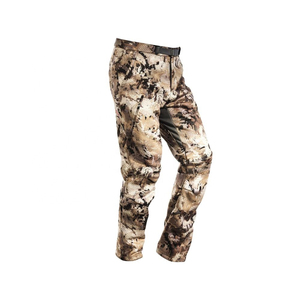 Pantalon de chasse au design unique, tissu polyester respirant, taille haute, fermeture éclair et bouton, poches avant et arrière. - Product Image 5