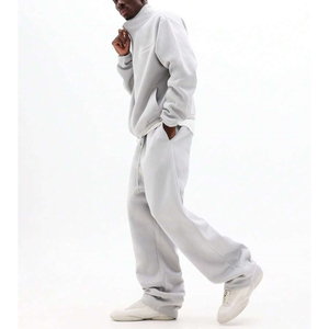 Premium Quality Men Tracksuit Custom Hoodie Jogger Sweatpants Set Highly Stitched Imported Material - Product Image 4