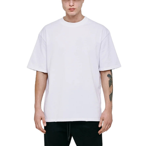 เสื้อยืดแขนสั้นทรงปกติสำหรับผู้ชาย ผ้าคอตตอนหนานุ่ม พิมพ์ลายซิลค์สกรีน เป็นมิตรกับสิ่งแวดล้อม คุณภาพสูง รับสกรีนโลโก้ตามสั่ง - Product Image 2