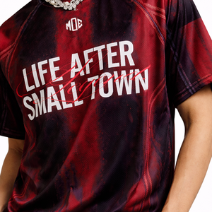 Camiseta Deportiva de Fútbol Americano Sublimada Personalizada al por Mayor, de Secado Rápido, de Poliéster, para Hombre, Etiqueta Privada OEM, Venta al por Mayor - Product Image 4