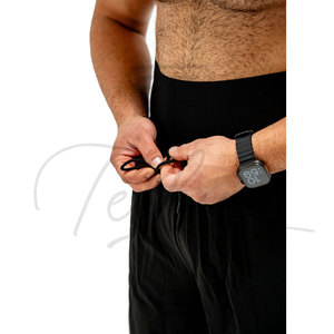 Shorts de bain Awrah pour hommes, personnalisables avec votre propre logo, 100% coton, taille élastique, décontractés, séchage rapide, respirants - Product Image 5