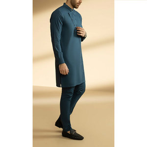 <b>Men</b> Soft Cotton Shalwar Kameez Traditional Style Comfortable Casual Ethnic Outfit For <b>Men</b> Fine Quality Cotton Shalwar Kameez - Product Image 3