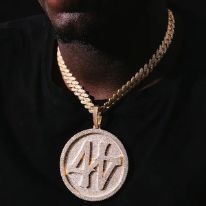 Hip Hop Moissanite Jewels All Fashion Iced Out Miami Hip Hop Heart <b>Locket</b> Pendant Moissanite Diamond Luxury Pendant 925 Sterling - Product Image 2