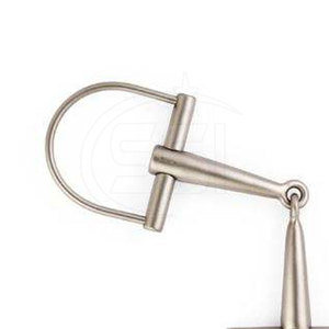 บิตแบบ D-Ring สำหรับม้า ทนทาน เหมาะสำหรับมืออาชีพ ใช้สำหรับฝึกซ้อมในคอกและฝึกขี่ม้า - Product Image 3