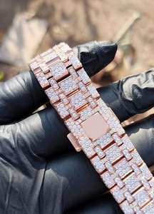 Export Quality Classic Diamond <b>Watch</b> for Women with Minimalist Dial and Adjustable Bracelet for Elegant Look Available For Sale - Product Image 3