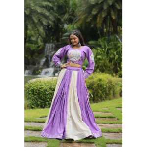 ชุดงานปักด้ายประดับเลื่อมสำหรับผู้หญิงผ้าจอร์เจียแบบดั้งเดิม - Product Image 2