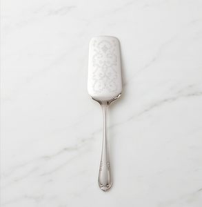 Couteau à spatule en métal courbe à main avec fonction de cérémonie de mariage Outils à gâteau conçus - Product Image 1