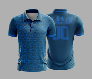 ผู้ผลิตเสื้อโปโลซับลิเมชั่นแบบกำหนดเอง ระบายความชื้นได้ดี เย็บอย่างทนทาน สำหรับผู้ชาย ผู้หญิง และเยาวชน แห้งเร็ว แห้งไว เหมาะสำหรับการเล่นกีฬา - Product Image 2