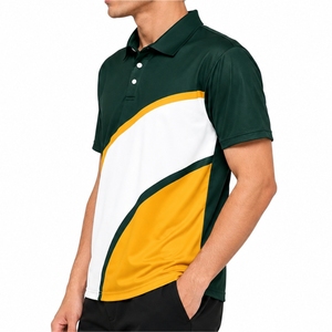 Polo de Hombre con Bloques de Color Sublimados, Polo Premium con Tela de Alto Rendimiento, Material Transpirable, Diseño Personalizado - Product Image 3