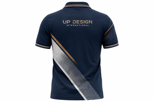 Polo personnalisé pour homme en sublimation, séchage rapide, polyester, uniforme de golf, uniforme d'équipe sportive, logo personnalisé, fabricant OEM ODM - Product Image 3