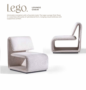 Sillón Moderno Tapizado, Sillón Individual Nórdico, Asiento Minimalista para Descanso, Patas de Madera, para Sala de Estar, Muebles para el Hogar - Product Image 1