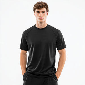 Camiseta Deportiva Transpirable de Secado Rápido para Hombre, Ecológica, Anti-UV, Corte Regular, Capa Base para Gimnasio, Entrenamiento y Fitness, Absorbe la Humedad - Product Image 3