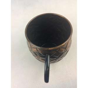 Tasses de voyage écologiques en cuivre antique à motif floral, style campagnard, pour garder les boissons chaudes/froides, sûres pour les aliments, décoratives - Product Image 4