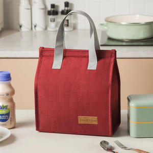 Sac isotherme moderne multicolore pour pique-nique, garde au chaud et au froid, sac à déjeuner isolant pour étudiants et professionnels - Product Image 4