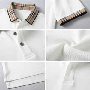 Camisas Polo para Hombre de Manga Corta con Diseño de Cuello Personalizado, Última Llegada, Diseño Único, Ropa de Verano - Product Image 5