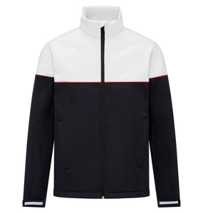 เสื้อแจ็คเก็ตมอเตอร์ไซค์ผู้ชายคุณภาพสูง ระบายอากาศได้ดี ทรงเข้ารูป ผ้า softshell  รับสกรีนโลโก้  แบบมีซิป - Product Image 6