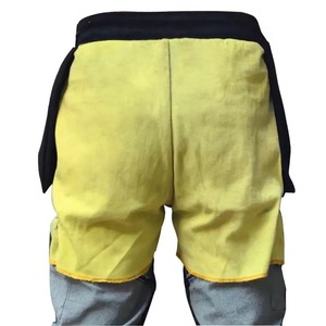 Motorcycle Leather Cordura Riding Pants with CE Removable <b>Knee</b> & Hip <b>Protectors</b> | Waterproof Biker Trousers | Hike Impex - Product Image 2