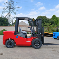 Chariot élévateur diesel 4 roues CE EPA 6600 livres (2,5T, 3T, 4T, 5T) pour entrepôt agricole et usine avec déplaceur latéral