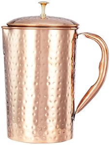 Helf Boader Handmade Copper <b>Tea</b> Mug With Leaf Pattern Traditional Chinese Design For Adults <b>Gift</b> Use - Product Image 5