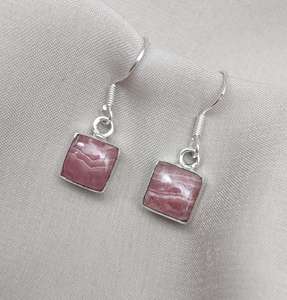 ต่างหูเงินแท้ 925 ประดับโรโดโครไซต์ ทำด้วยมือ ชุบทอง ได้รับการรับรองจาก IGI เหมาะสำหรับเป็นของขวัญวันครบรอบและงานปาร์ตี้ - Product Image 3