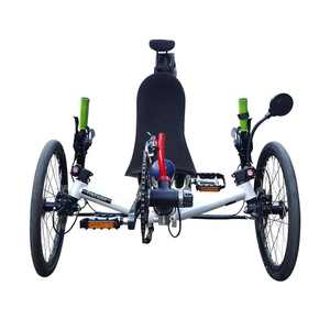 Triciclo Reclinable Plegable Más Pequeño, 20 Velocidades, Triciclo de Carga, Triciclo de Movilidad Abierta - Product Image 3