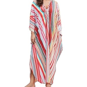 Vestido Kaftan de Corte Holgado y Largo, Ropa Modesta, Proveedor Mayorista, Fabricante, Prenda Personalizada - Product Image 4
