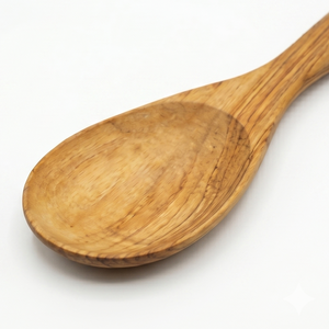 Cuchara para Arroz de Madera de Teca 100% Sólida con Certificado FSC, Mango Ergonómico, Ecológica, Antiadherente, Utensilio de Cocina - Product Image 2
