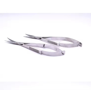 Tijeras Curvas de Acero Inoxidable con Mango de Acero para el Cuidado de las Cutículas, Profesionales, Duraderas, de Precisión, para Manicura y Belleza - Product Image 6