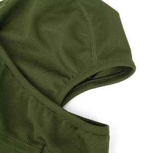 Cagoule unisexe vert olive, masque intégral respirant et imperméable pour adulte, 56-58 cm - Product Image 5