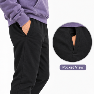 Conjunto de Sudadera Holgada con Capucha y Media Cremallera y Pantalones de Chándal para Yoga de Otoño para Mujer LEA, Forro Polar Casual, Antipilling, 100% Poliéster - Product Image 3