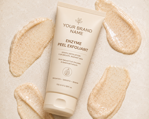 Exfoliante Facial con Enzimas Orgánicas y Extractos Botánicos para Renovación de la Piel, Refinamiento de Poros e Iluminación, Marca Privada, Venta al Por Mayor - Product Image 4