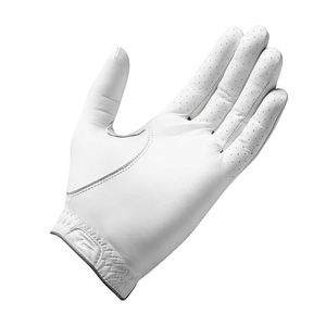 Gants de golf en cuir Cabretta gris pur avec bordure blanche, protection UV, respirants, légers, ultra doux en peau de mouton, vente en gros - Product Image 5