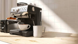 Machine à café expresso commerciale avec moulin intégré, cafetière automatique pour café et restaurant - Product Image 5