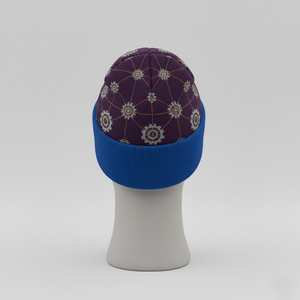 Bonnet d'hiver douillet en fil épais avec intérieur doux et coupe décontractée pour un look élégant en extérieur par temps froid jacquard 2026 - Product Image 6