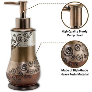Set di Accessori per Bagno Miramar 4 Pezzi, Design Unico Multicolore a Forma di Pipistrello con Dispenser per Lozione, Porta Spazzolino, Portasapone - Product Image 3