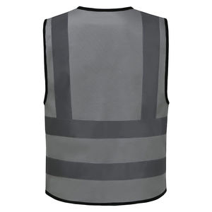 Chaleco de Trabajo y Running Personalizable con Múltiples Bolsillos y Cierre Frontal para Hombre y Mujer, Alta Visibilidad, Cumple con las Normas - Product Image 3