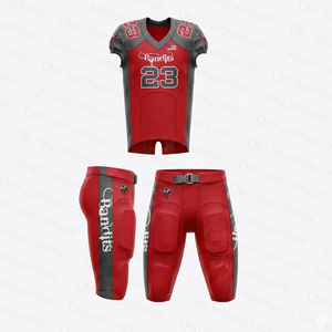 Uniforme de Fútbol Americano Deportivo Directo de Fábrica, Pantalones y Camiseta de Fútbol Americano Acolchados Personalizados para Equipos Universitarios - Product Image 2