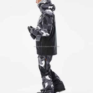 Snowboard impermeable al aire libre hombres chaqueta de esquí pantalones de snowboard nuevo traje de esquí de invierno hombres ropa deportiva para hombres - Product Image 3