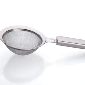 Passoire à thé en acier inoxydable à mailles fines, outil de cuisine compact pour infusion de thé en feuilles, durable et facile à nettoyer, indispensable - Product Image 1