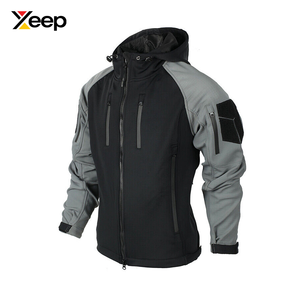 Chaqueta Softshell XEEP Personalizada, Informal, con Capucha, para Invierno, Modelo XC-SSJ-10, Transpirable, de Secado Rápido, para Hombre, Ligera, con Forro Polar Cálido - Product Image 1