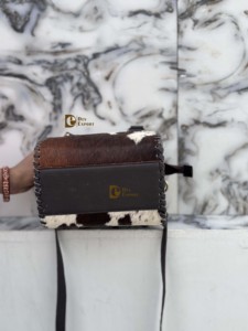 Nouveauté 2026 : Sacs bandoulière en cuir de vachette et fourrure, sacs messager de haute qualité, sacs à bandoulière tendance, grande capacité pour femmes - Product Image 4