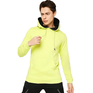 เสื้อฮู้ดผู้ชายสำหรับฤดูหนาว เสื้อผ้ากีฬา ผ้าฟลีซหนานุ่ม ระบายอากาศ กันลม มีกระเป๋า เสื้อโอเวอร์ไซส์ ทรงหลวม ไหล่ตก 100% - Product Image 1