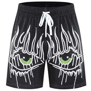 Pantalones Cortos Deportivos de Malla Sublimada de Verano, de Alta Calidad, Secado Rápido, para Hombre - Product Image 3