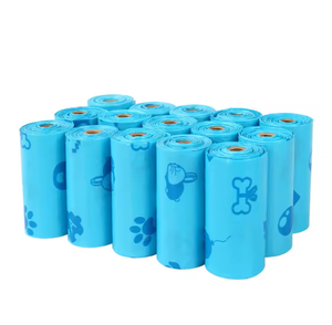 Sacs à déjections canines biodégradables personnalisés avec logo, de haute qualité, vente en gros, écologiques, pour chiots, sacs à crottes pour animaux de compagnie, OEM, en plastique - Product Image 2