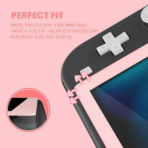EXtremeRate Protections d'écran HD, films protecteurs en verre trempé pour console Nintendo Switch Lite - Product Image 3