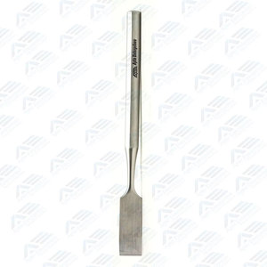 Orthopedic Surgical Instrument with Straight Gouges Stille Stainless Steel Medical Tool 13mm Tip Hoke Osteotome Curved 5.5" - Product Image 4