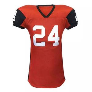 Uniforme de Fútbol Americano Personalizado con Impresión por Transferencia de Calor, Transpirable, de Secado Rápido, Antibacterial, 100% Poliéster, Nombre del Equipo - Product Image 2